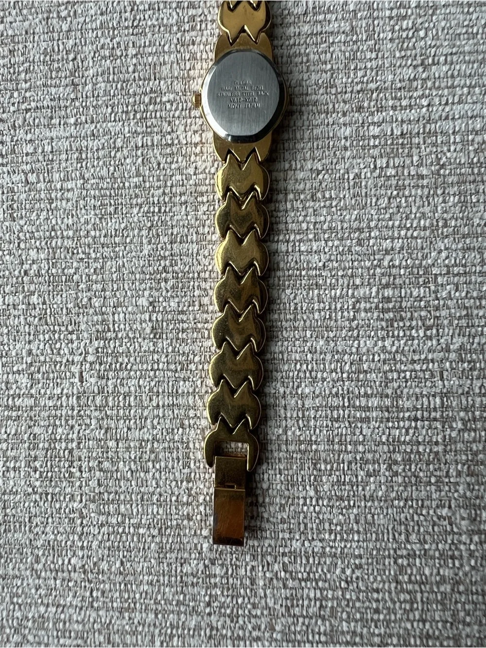 Pulsar Gold-Tone Women's Link Bracelet Watch - Picture 13 of 16